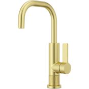 Pfister Montay 1.8 GPM Single Hole Bar Faucet Brushed Gold