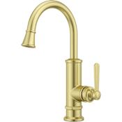 Pfister Port Haven 1.8 GPM Single Hole Bar Faucet Brushed Gold
