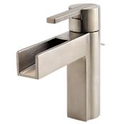 Pfister Vega 1.2 GPM Single Hole Bathroom Faucet with Pop-Up Drain Assembly Brushed Nickel
