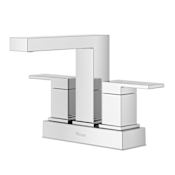Pfister Dumont 1.2 GPM Centerset Bathroom Faucet with TiteSeal and Spot Defense Polished Chrome