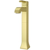 Pfister Park Avenue 1.2 GPM Single Hole Vessel Bathroom Faucet Brushed Gold
