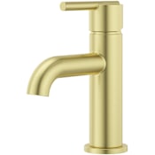 Pfister Brislin 1.2 GPM Single or 3 Hole Bathroom Faucet with Pop-Up Drain Assembly Brushed Gold