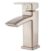 Pfister Kenzo 1.2 GPM Single Hole Bathroom Faucet with Metal Pop-Up Drain Assembly Brushed Nickel