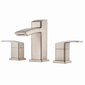 Pfister Kenzo 1.2 GPM Widespread Bathroom Faucet with Metal Pop-Up Assembly Brushed Nickel