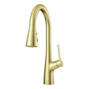 Pfister Neera 1.8 GPM Single Hole Pull Down Kitchen Faucet Brushed Gold
