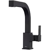 Pfister Arkitek 1.8 GPM Single Hole Pull Down Kitchen Faucet - Includes Escutcheon Matte Black