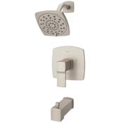 Pfister Deckard Tub and Shower Trim Package with Multi Function Shower Head Brushed Nickel
