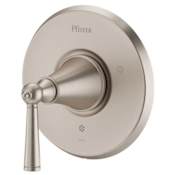 Pfister Saxton Pressure Balanced Valve Trim Only with Single Lever Handle Brushed Nickel
