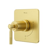 Pfister Hillstone Pressure Balanced Valve Trim Only with Single Lever Handle - Less Valve Brushed Gold