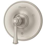 Pfister Tisbury Pressure Balanced Valve Trim Only with Single Lever Handle - Less Valve Brushed Nickel