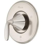 Pfister Winfield Pressure Balanced Valve Trim Only with Single Lever Handle, Pforever Seal Cartridge, and Secure Pfit Anti Wobble Handle - Less Rough In Brushed Nickel