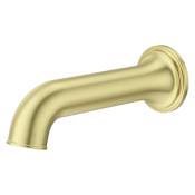 Pfister Transitional Round 7-1/8" Tub Spout Brushed Gold