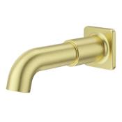 Pfister Transitional Square 7-1/8" Tub Spout Brushed Gold
