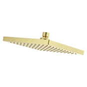 Pfister Modern Square 1.75 GPM Single Function Shower Head Brushed Gold