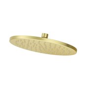 Pfister Modern Round 1.75 GPM Single Function Rain Shower Head Brushed Gold