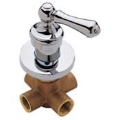 Pfister Shower Valve Trim with 1/2 Inch 4 Port Diverter Valve Polished Chrome
