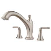 Pfister Northcott Deck Mounted Roman Tub Filler Brushed Nickel
