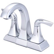 Pioneer Faucets Prenza 1.2 GPM Centerset Bathroom Faucet with Brass Push Down Drain Assembly Chrome