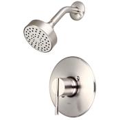 Pioneer Faucets i2v Shower Trim Set with 1.75 GPM Single Function Shower Head Brushed Nickel