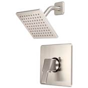 Pioneer Faucets i3 Shower Trim Set with 1.75 GPM Single Function Shower Head Brushed Nickel