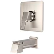 Pioneer Faucets i3 Wall Mounted Tub Filler Brushed Nickel