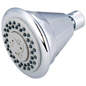Pioneer Faucets P-Accessory 1.5 GPM Multi Function Shower Head with Hardwater Anti-Scale Technology Polished Chrome