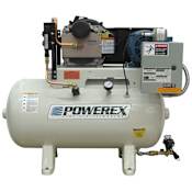 Powerex 5 HP 60 Gal 116 Max PSI Stationary Electric (460 Volt 3 Phase) Scroll Air Compressor N/A