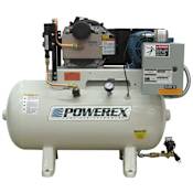 Powerex 5 HP 60 Gal 116 Max PSI Stationary Electric (460 Volt 3 Phase) Scroll Air Compressor with Dryer N/A