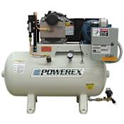 Powerex 3 HP 30 Gal 116 Max PSI Stationary Electric (208, 230 Volt 1 Phase) Scroll Air Compressor with Dryer N/A