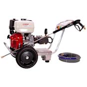 Pressure-Pro 4200 PSI 4 GPM Gas Powered Cold Water Pressure Washer with 389 CC Honda Engine N/A