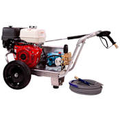 Pressure-Pro 4000 PSI 4 GPM Gas Powered Cold Water Pressure Washer with 389 CC Honda Engine N/A