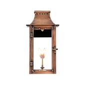 Primo Lanterns Breaux Bridge 10" Wide Outdoor Wall-Mounted Lantern Natural Gas Configuration Copper