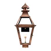 Primo Lanterns Jackson 14" Wide Outdoor Wall-Mounted Lantern Natural Gas Configuration Copper
