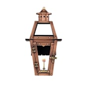 Primo Lanterns Orleans 16" Tall Outdoor Wall-Mounted Lantern Natural Gas Configuration Copper