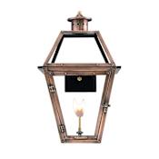 Primo Lanterns Orleans 23" Tall Outdoor Wall-Mounted Lantern Natural Gas Configuration Copper