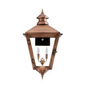 Primo Lanterns Savannah 14" Wide 2 Light Outdoor Wall-Mounted Lantern in Electric Configuration Copper