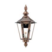 Primo Lanterns Vicksburg 16" Wide Outdoor Wall-Mounted Lantern Natural Gas Configuration Copper