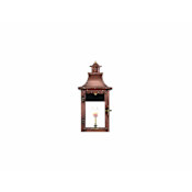 Primo Lanterns Royal 10" Wide Outdoor Wall-Mounted Lantern Natural Gas Configuration Copper