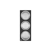 Prochef by Julien Prostation 3 Piece Condiment Bowl Set Black