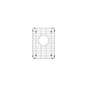 Prochef by Julien Proinox H60 10-1/4" L x 14-1/4" W Stainless Steel Basin Rack Brushed Stainless Steel