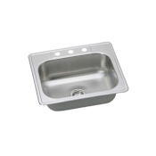 PROFLO Bealeton 25" Drop In Single Basin Stainless Steel Kitchen Sink Stainless Steel