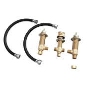 PROFLO 1/2 Inch Rough In Valve - For Use with Roman Tub Faucet Trims N/A