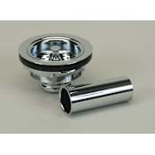 PROFLO 3-1/2" Basket Strainers Chrome