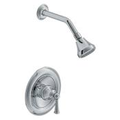 PROFLO Bartlett Shower Only Trim Package with 1.8 GPM Single Function Shower Head Brushed Nickel