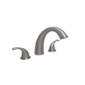 PROFLO Alvord Deck Mounted Roman Tub Filler Brushed Nickel