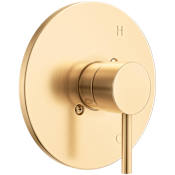 PROFLO Orrs Traditional Valve Trim Only with Single Lever Handle - Less Rough In Brushed Gold