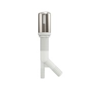 PROFLO Plastic Air Gap Brushed Nickel
