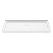 PROFLO Hammond 60" x 36" Rectangular Shower Base with Single Threshold and Center Drain White