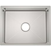 PROFLO Bealeton 23" Undermount Single Basin Stainless Steel Kitchen Sink Stainless Steel