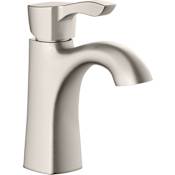 PROFLO Cassadore 1.2 GPM Single Hole Bathroom Faucet with Pop-Up Drain Assembly Brushed Nickel